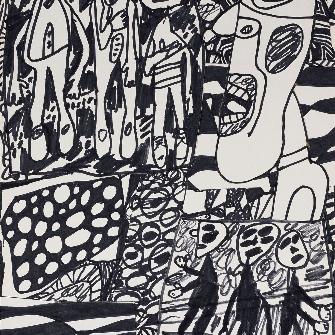 Jean Dubuffet — Ситуация LXXIII