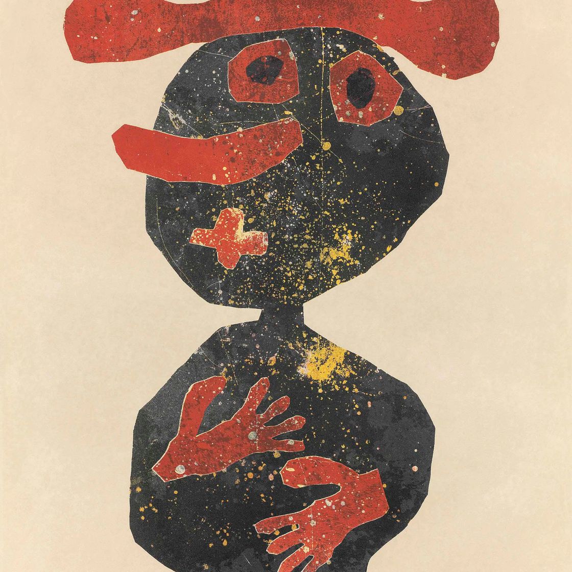 Jean Dubuffet — Нез Каротт (Webel 808)