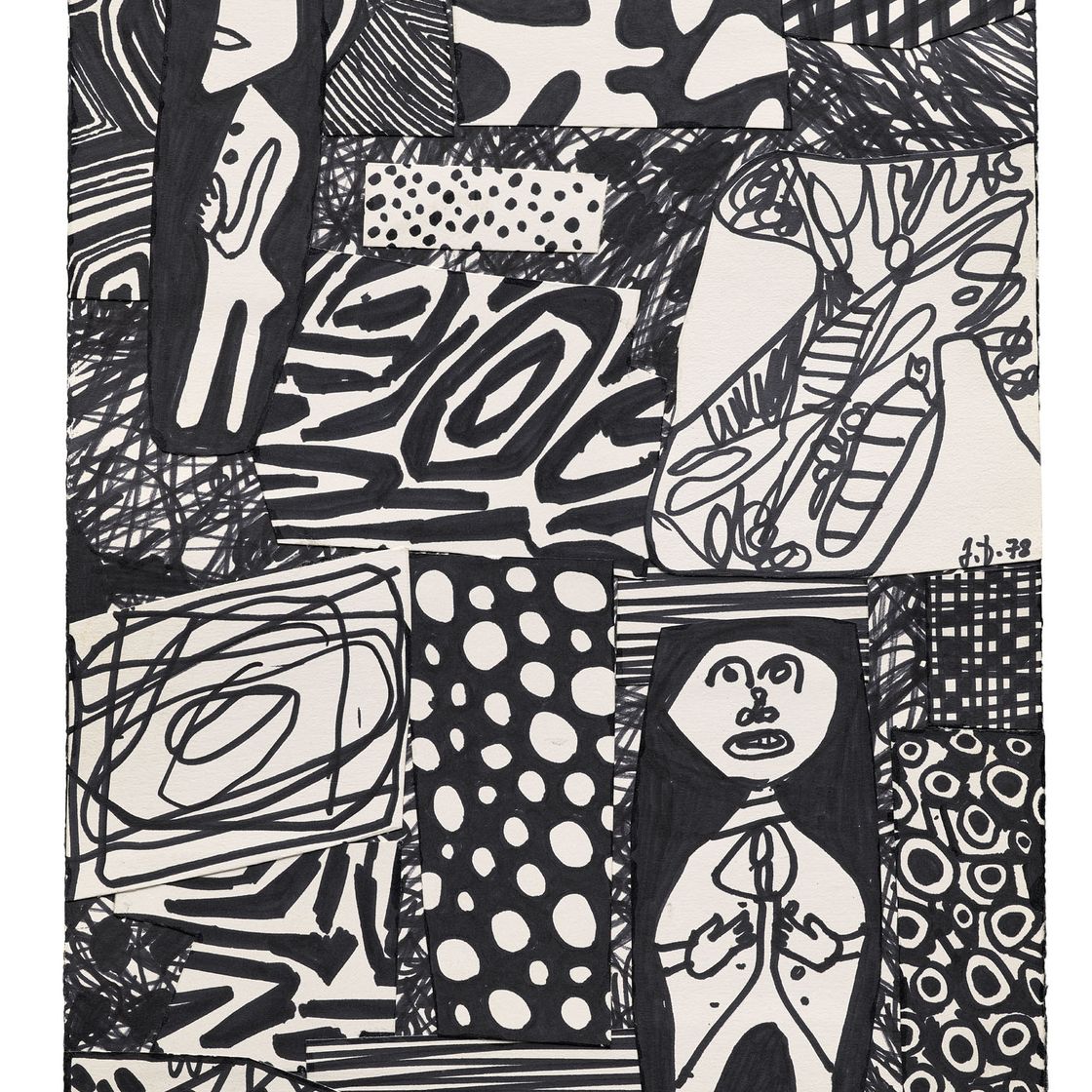 Jean Dubuffet — Ситуация XXIV
