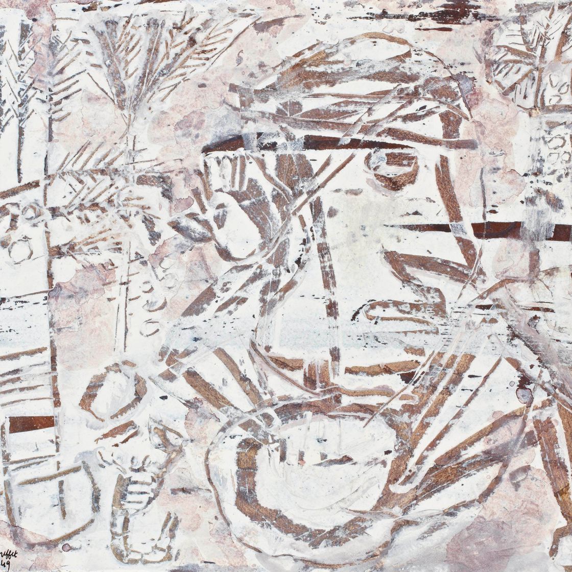 Jean Dubuffet — Арабески, пальмиры