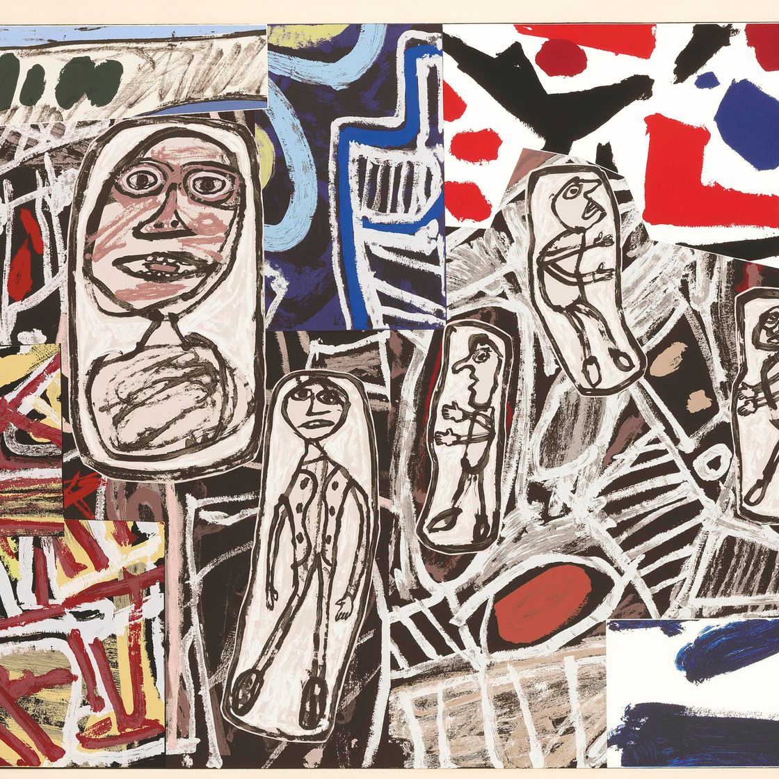 Jean Dubuffet — Свершившиеся факты I-III (W. 1259-1261)