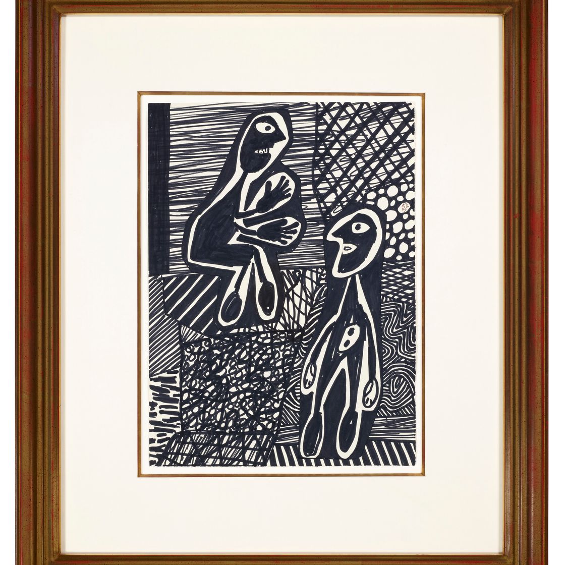 Jean Dubuffet — Ситуация CXXII, изображение 2