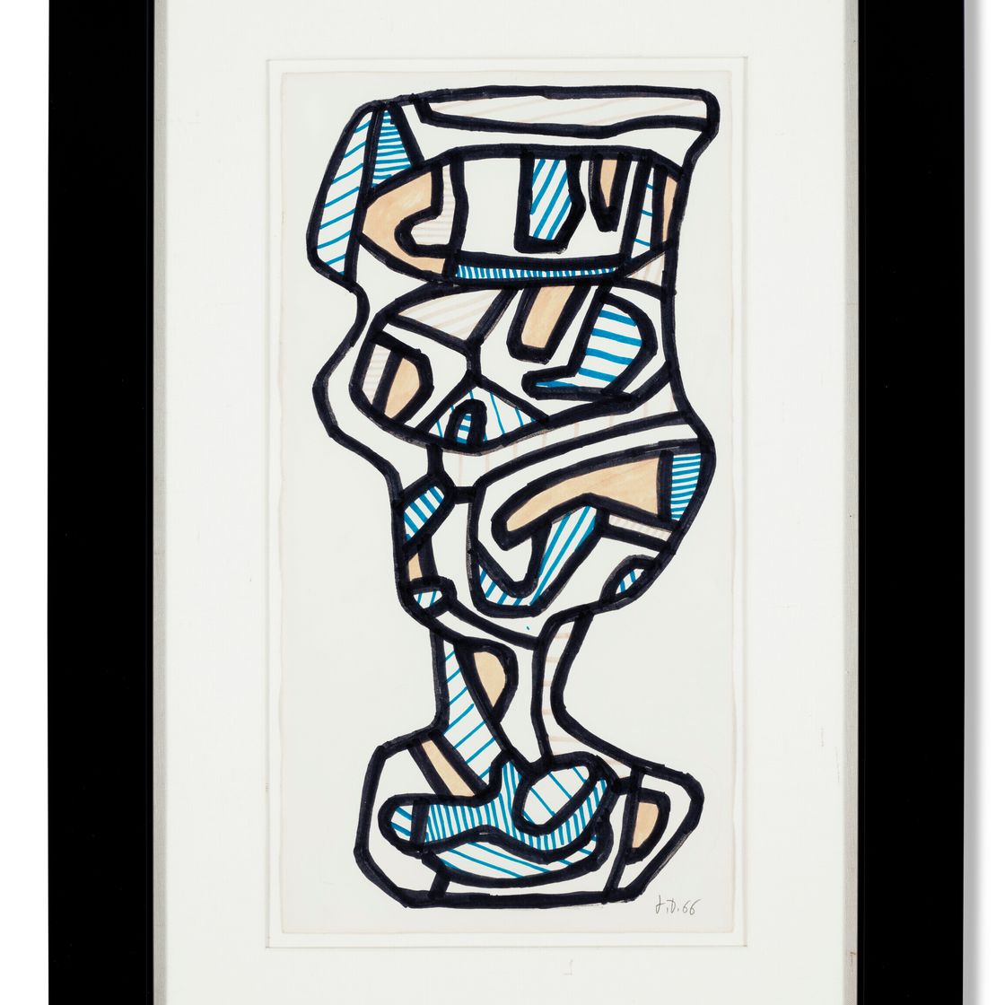 Jean Dubuffet — История о востоке VII, изображение 2
