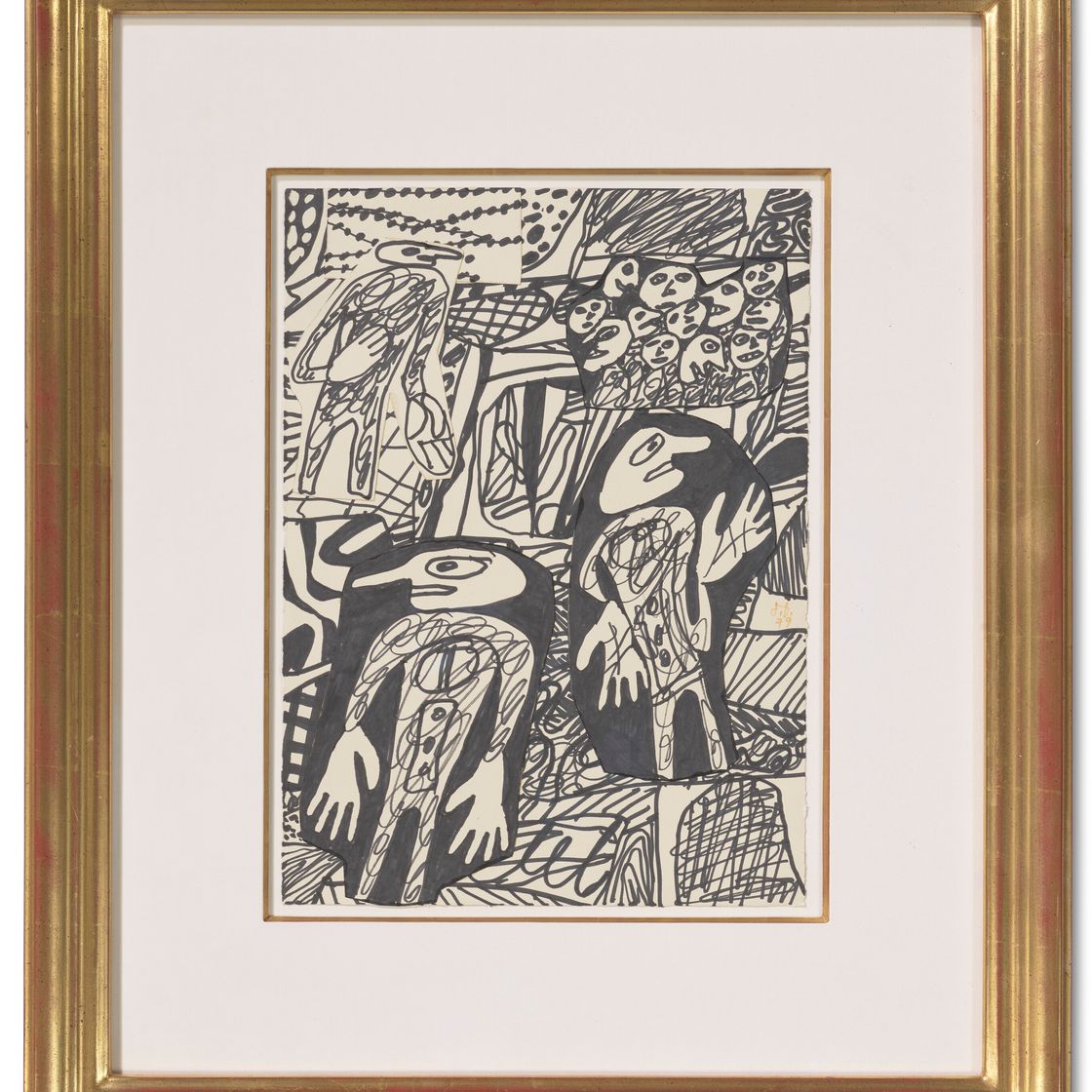 Jean Dubuffet — Ситуация С, изображение 2