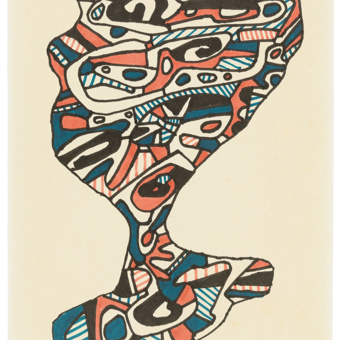 Jean Dubuffet — Настоящий напиток (стакан воды)