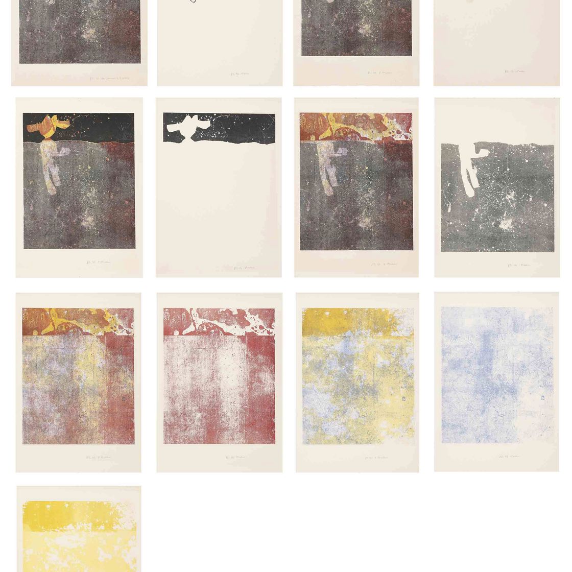 Jean Dubuffet — Ночной клуб (W. 807; S. 558)