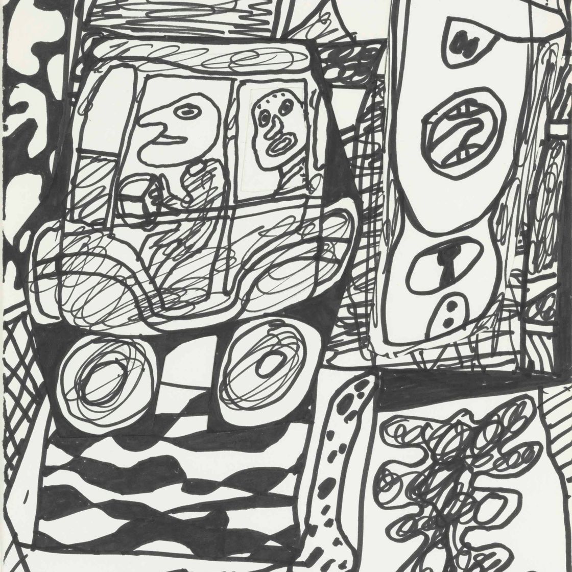 Jean Dubuffet — Ситуация LXXIX (в автоматическом режиме)