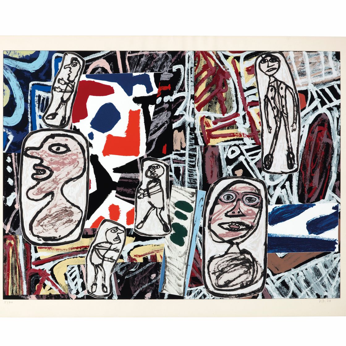 Jean Dubuffet — Свершившиеся факты I-III, изображение 2