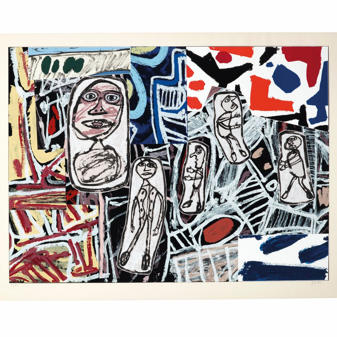Jean Dubuffet — Свершившиеся факты I-III, изображение 3