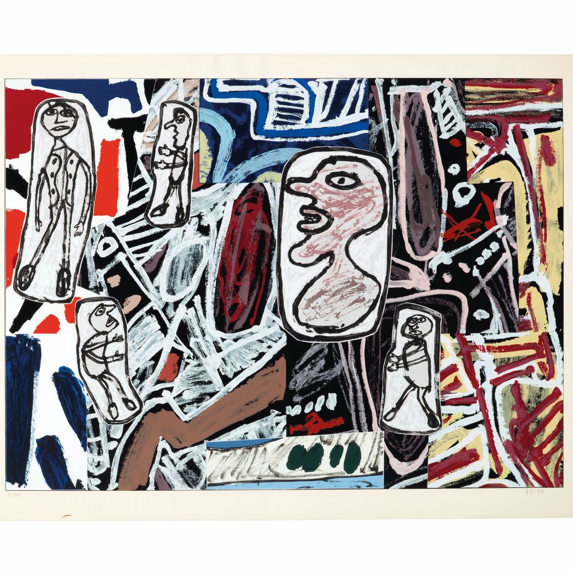 Jean Dubuffet — Свершившиеся факты I-III, изображение 4