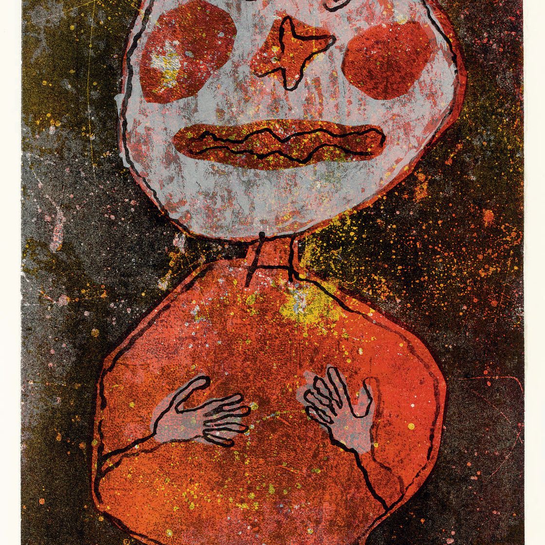 Jean Dubuffet — Набор для нанесения румян на костюм (Webel 806)