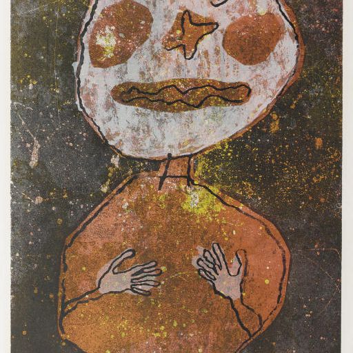 Jean Dubuffet — Костюм для переодевания в красное (W. 806)