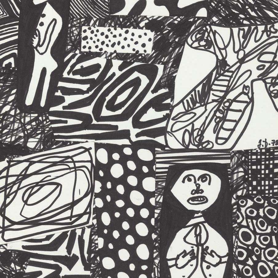 Jean Dubuffet — Ситуация XXIV