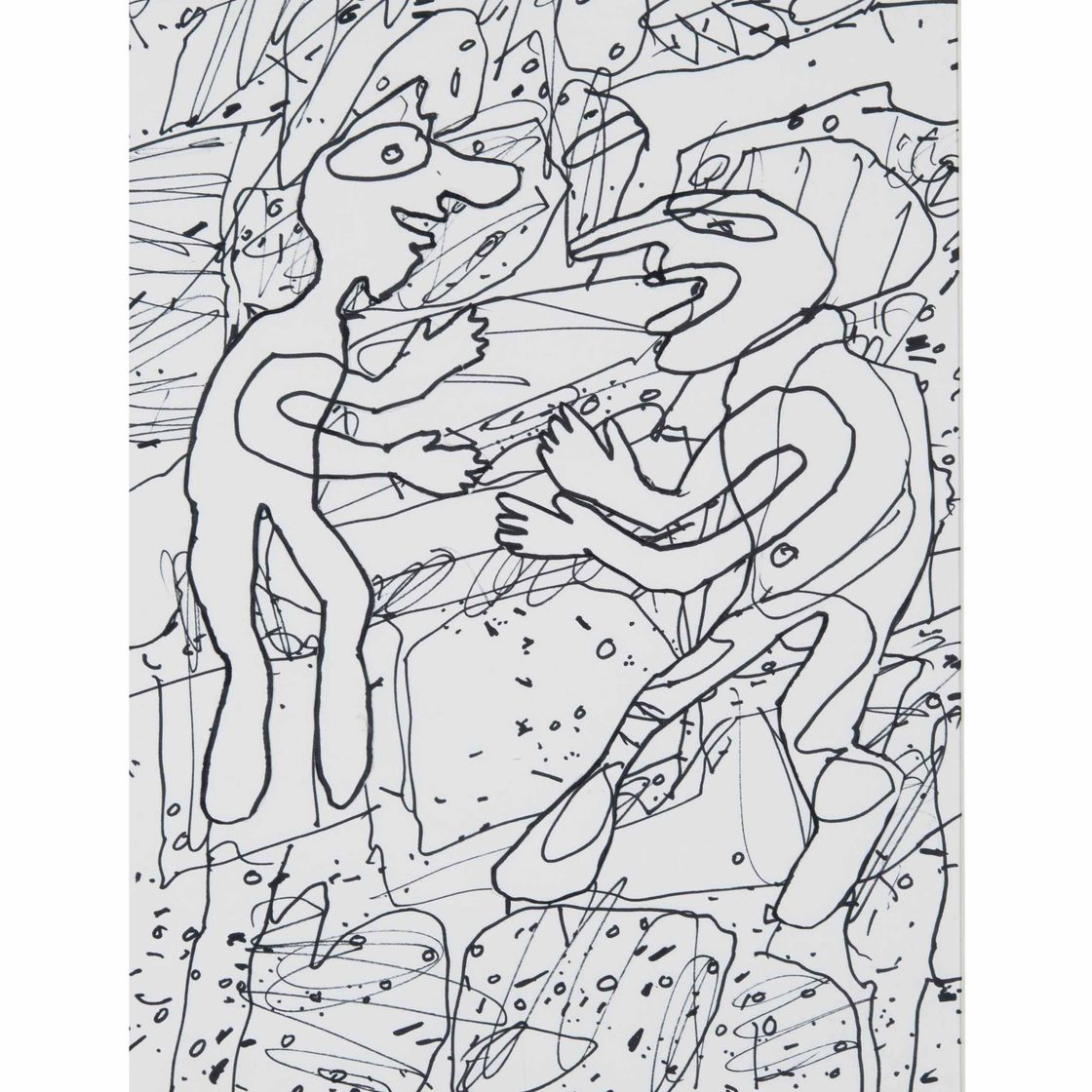Jean Dubuffet — Оплата за 2 человека