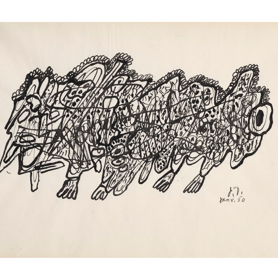 Jean Dubuffet — Животное