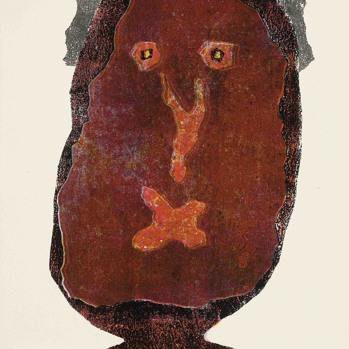 Jean Dubuffet — Флейта-чик III (W. 815)