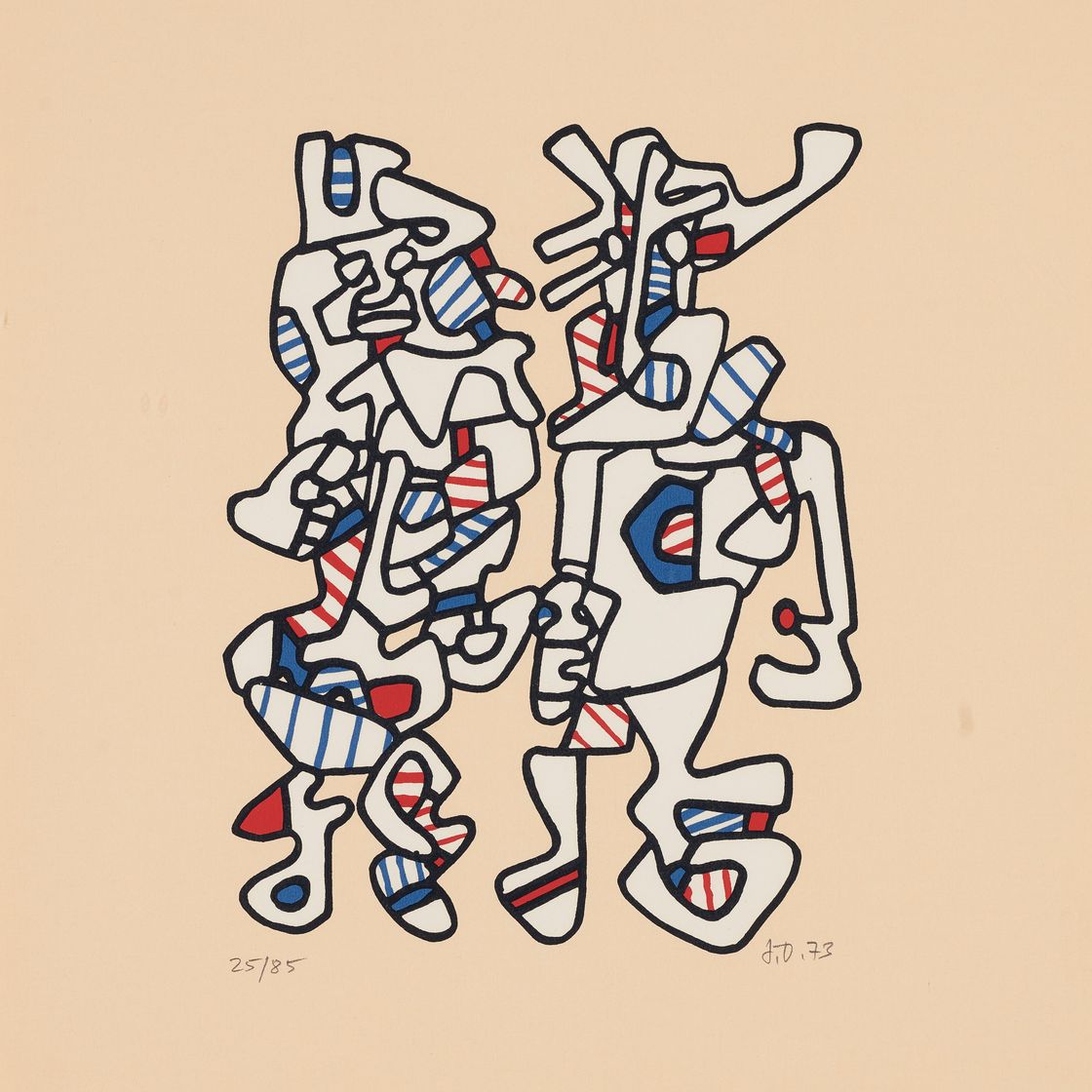 Jean Dubuffet — Свадебный парад из Каир-де-л'Эрн