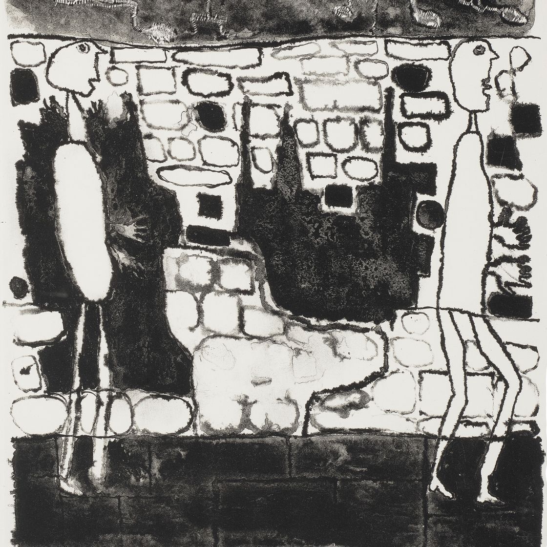 Jean Dubuffet — Муры - 12 стихотворений Гильевича, изображение 1