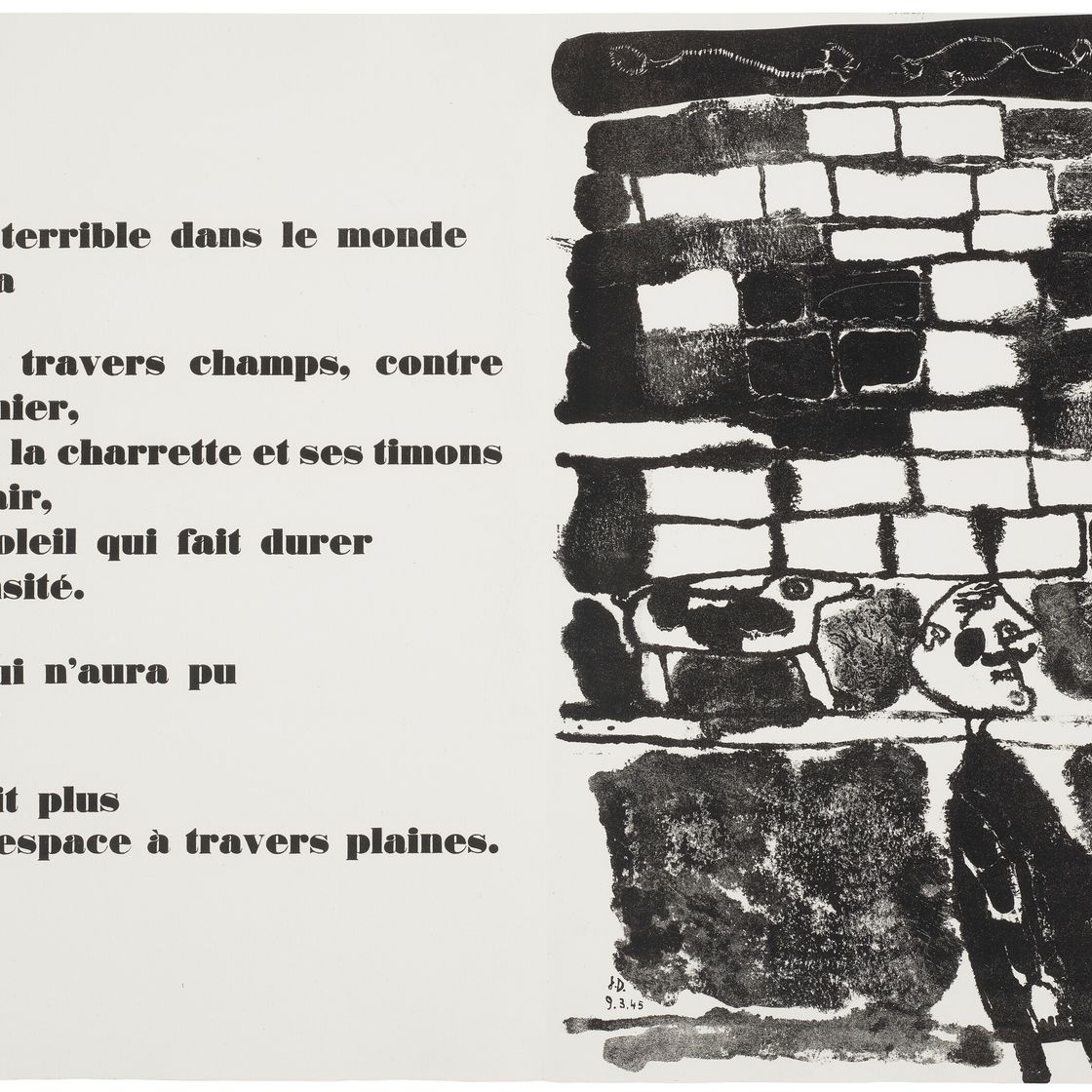 Jean Dubuffet — Муры - 12 стихотворений Гильевича, изображение 4