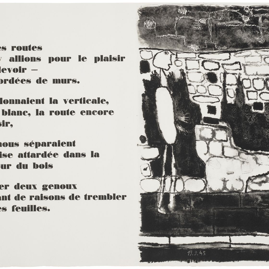 Jean Dubuffet — Муры - 12 стихотворений Гильевича, изображение 6