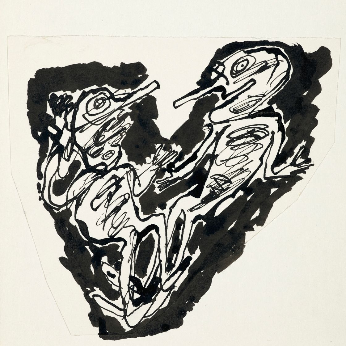 Jean Dubuffet — Леттрин V