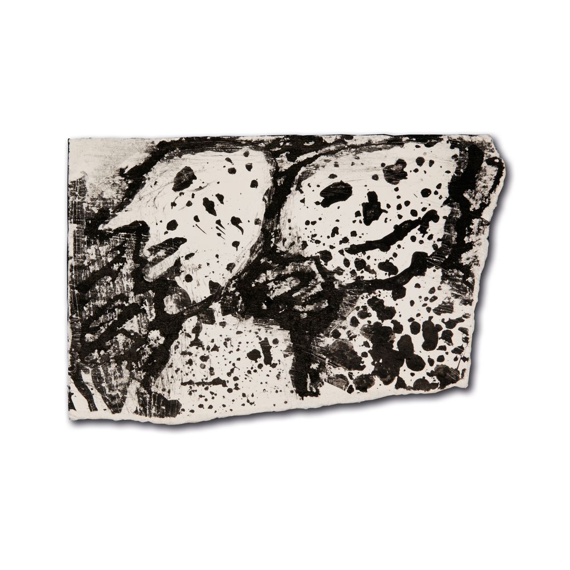 Jean Dubuffet — Пиццерия на Лазурном берегу - Виды блюд в Супер-Каннах (латинское почтовое меню), изображение 1