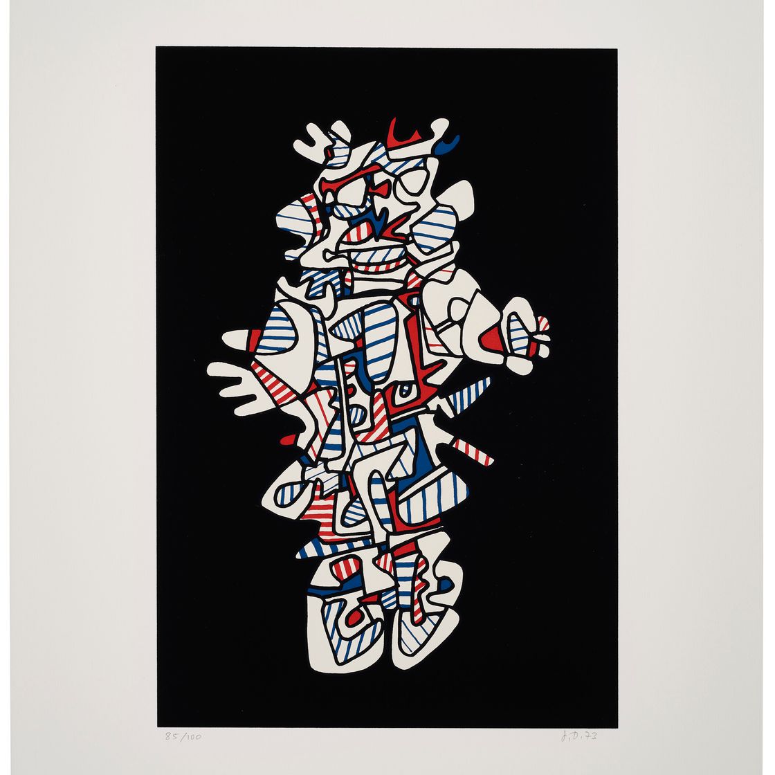 Jean Dubuffet — Эпифанор, из "мимолетных присутствий", изображение 1