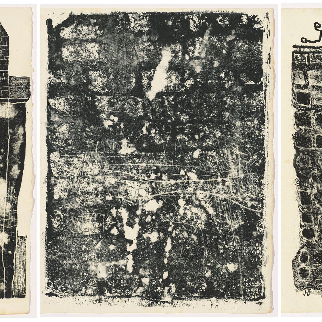 Jean Dubuffet — Муры - 12 стихотворений Гильевича, изображение 1