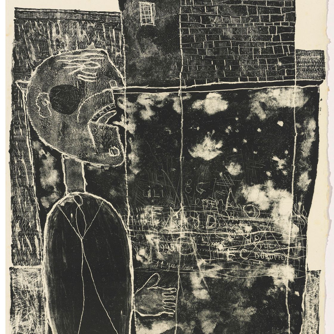 Jean Dubuffet — Муры - 12 стихотворений Гильевича, изображение 2