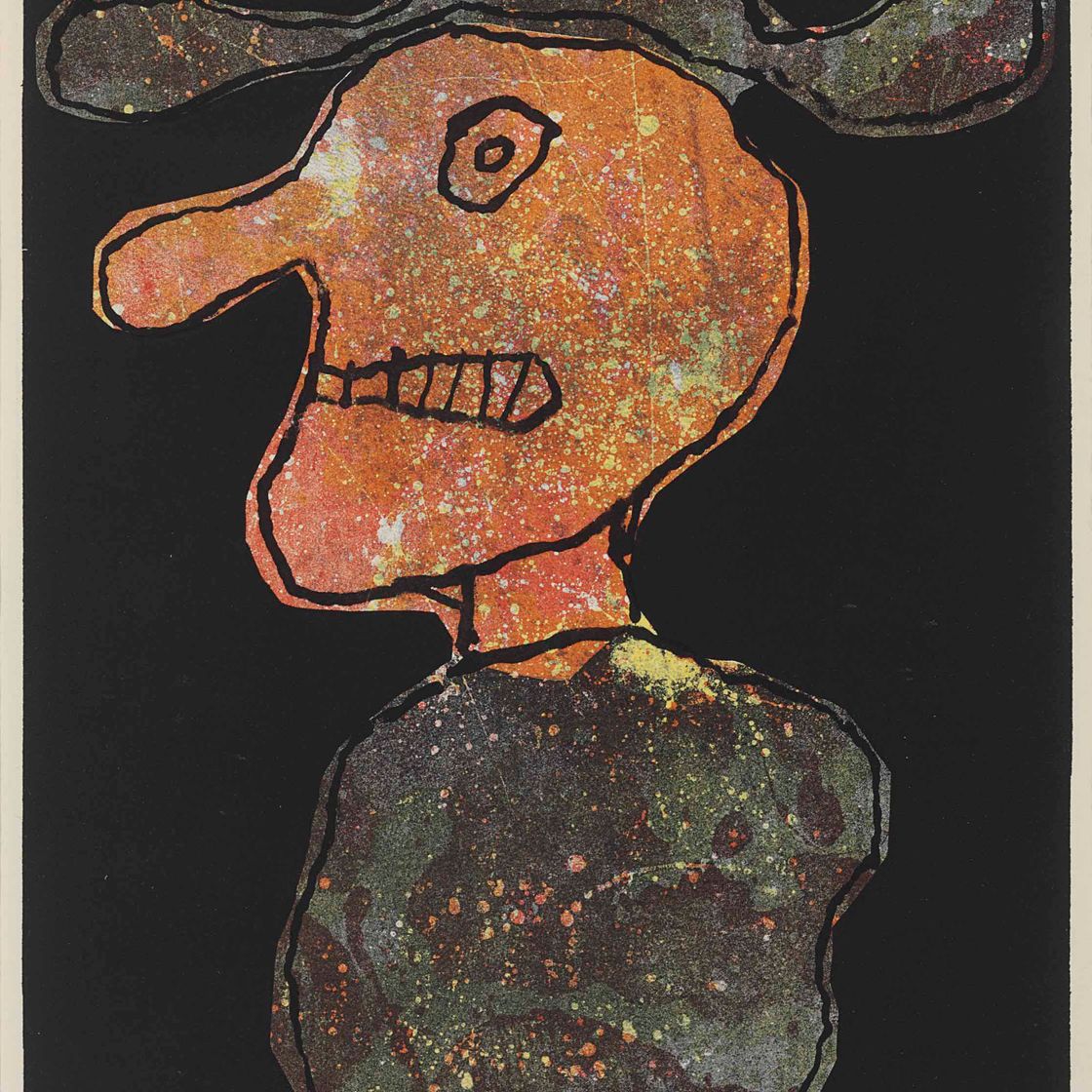 Jean Dubuffet — Персонал с вводной частью (W. 810)