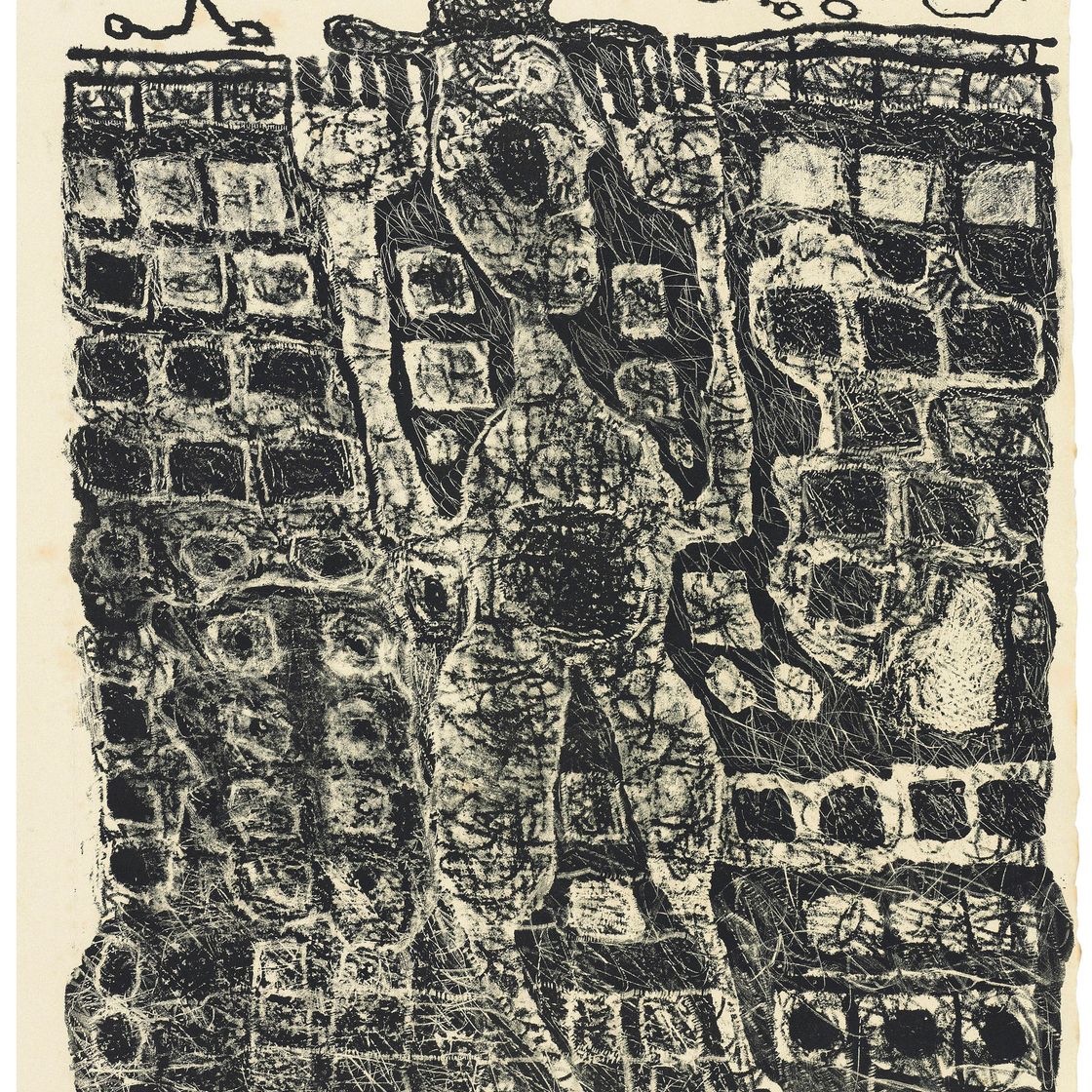 Jean Dubuffet — Муры - 12 стихотворений Гильевича, изображение 5
