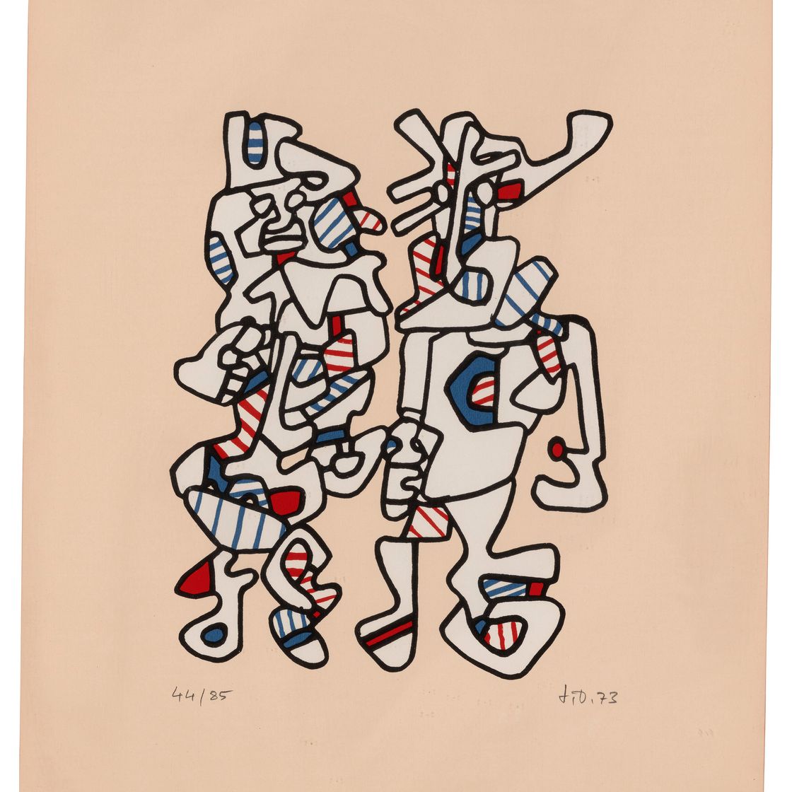 Jean Dubuffet — Свадебный парад из Каир-де-л'Эрн