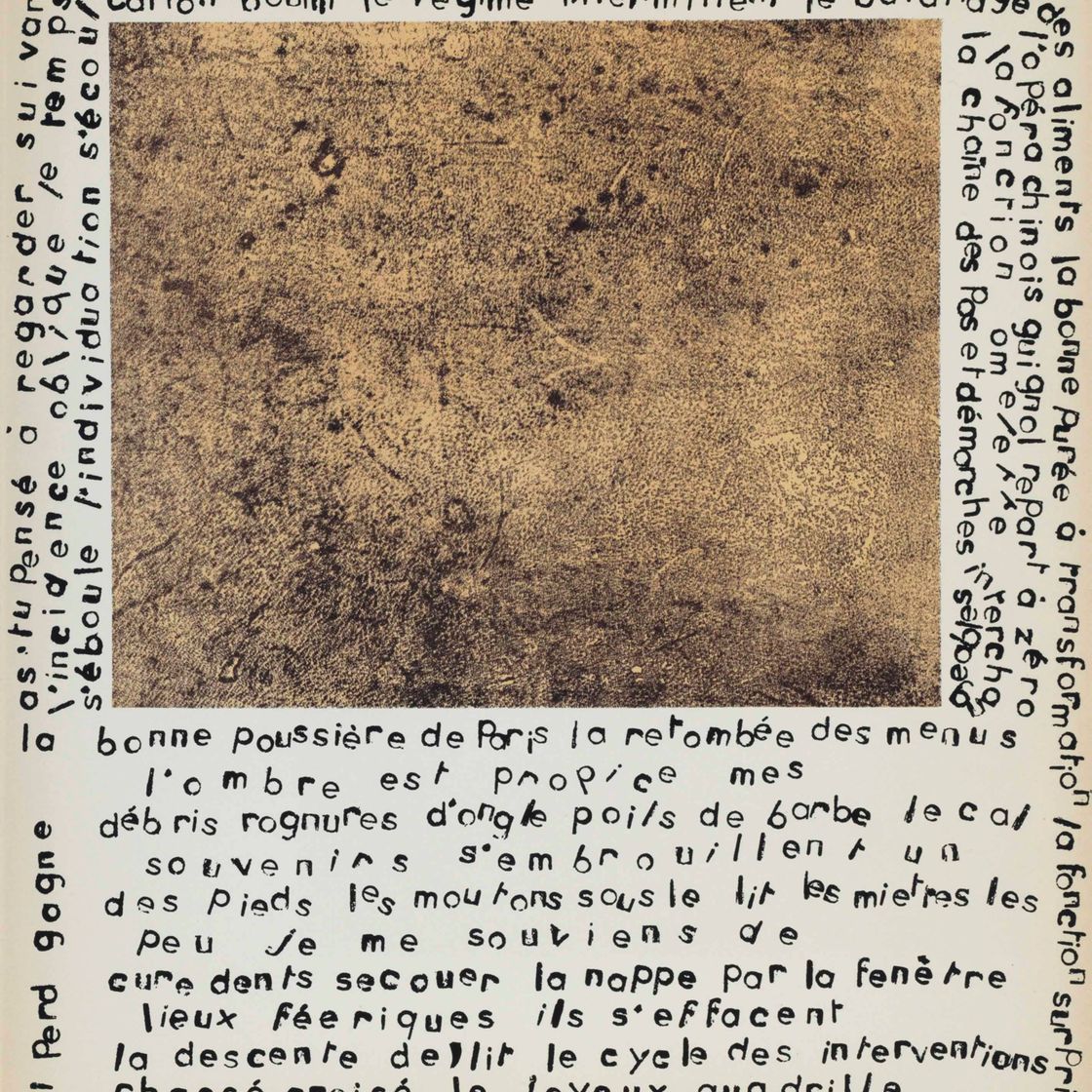 Jean Dubuffet — Жан Дюбюффе, "Фарс в люнете", Серж Лозинго, Париж, 1963 (W. 882-95)