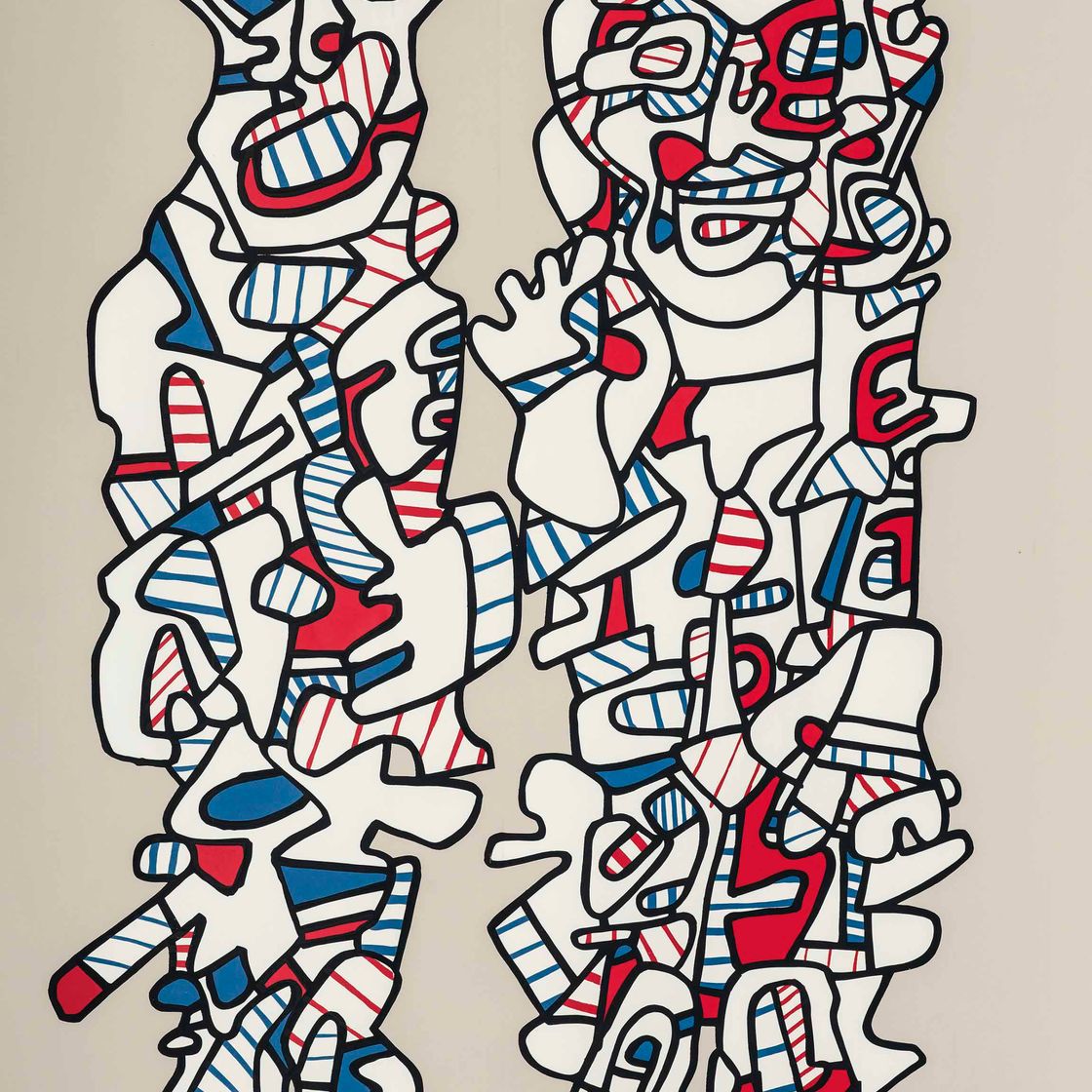 Jean Dubuffet — Делегирование (Webel 1167)
