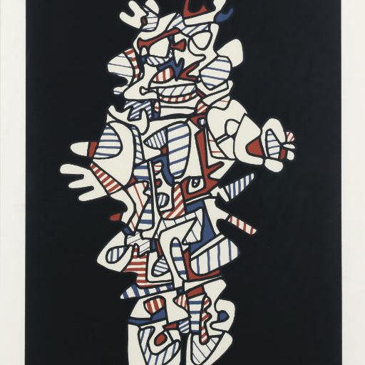 Jean Dubuffet — Эпифанор, из времен фугасов (W. 1163)