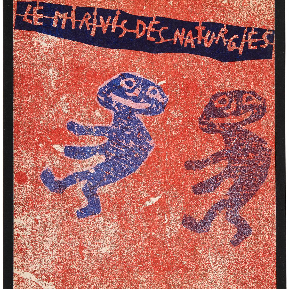 Jean Dubuffet — Андре Мартель, "Мир природы", изображение 3