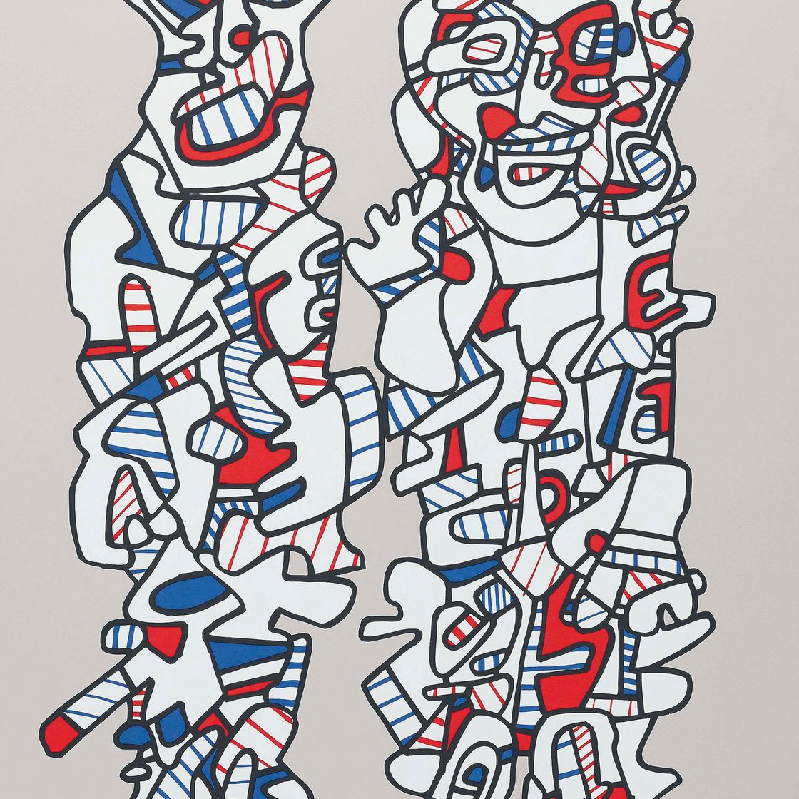 Jean Dubuffet — Встречи (Webel 1167)