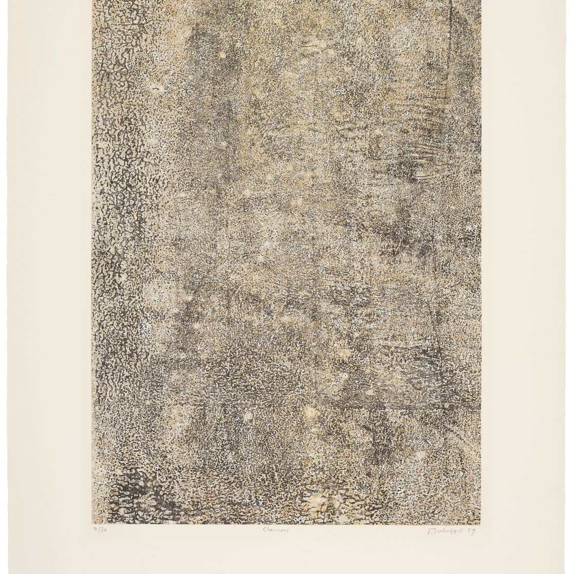 Jean Dubuffet — Банальности из "Феноменов" : девять гравюр