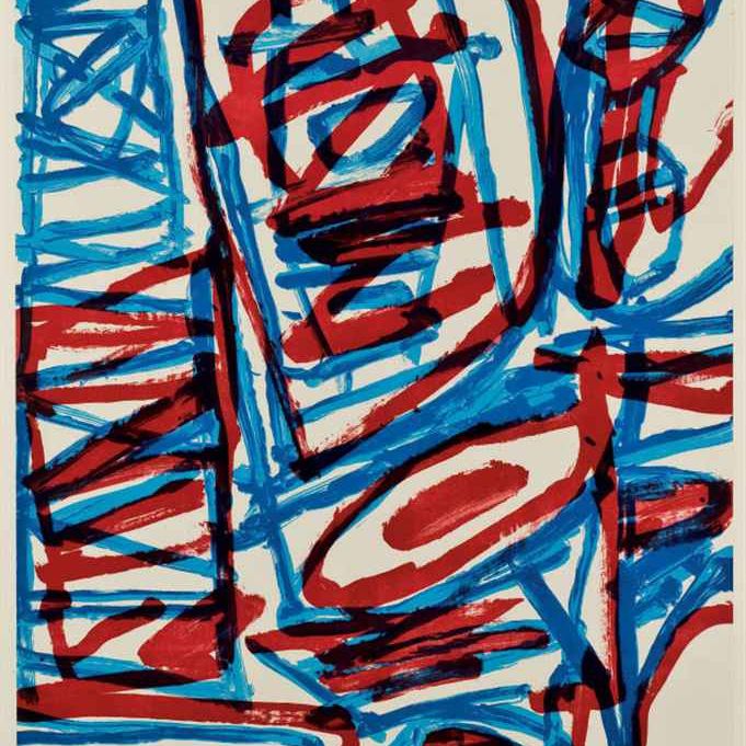 Jean Dubuffet — Авенемент III (Вебель, 1441)