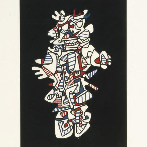 Jean Dubuffet — Эпифанор из "Беглых времен" (1163 год)