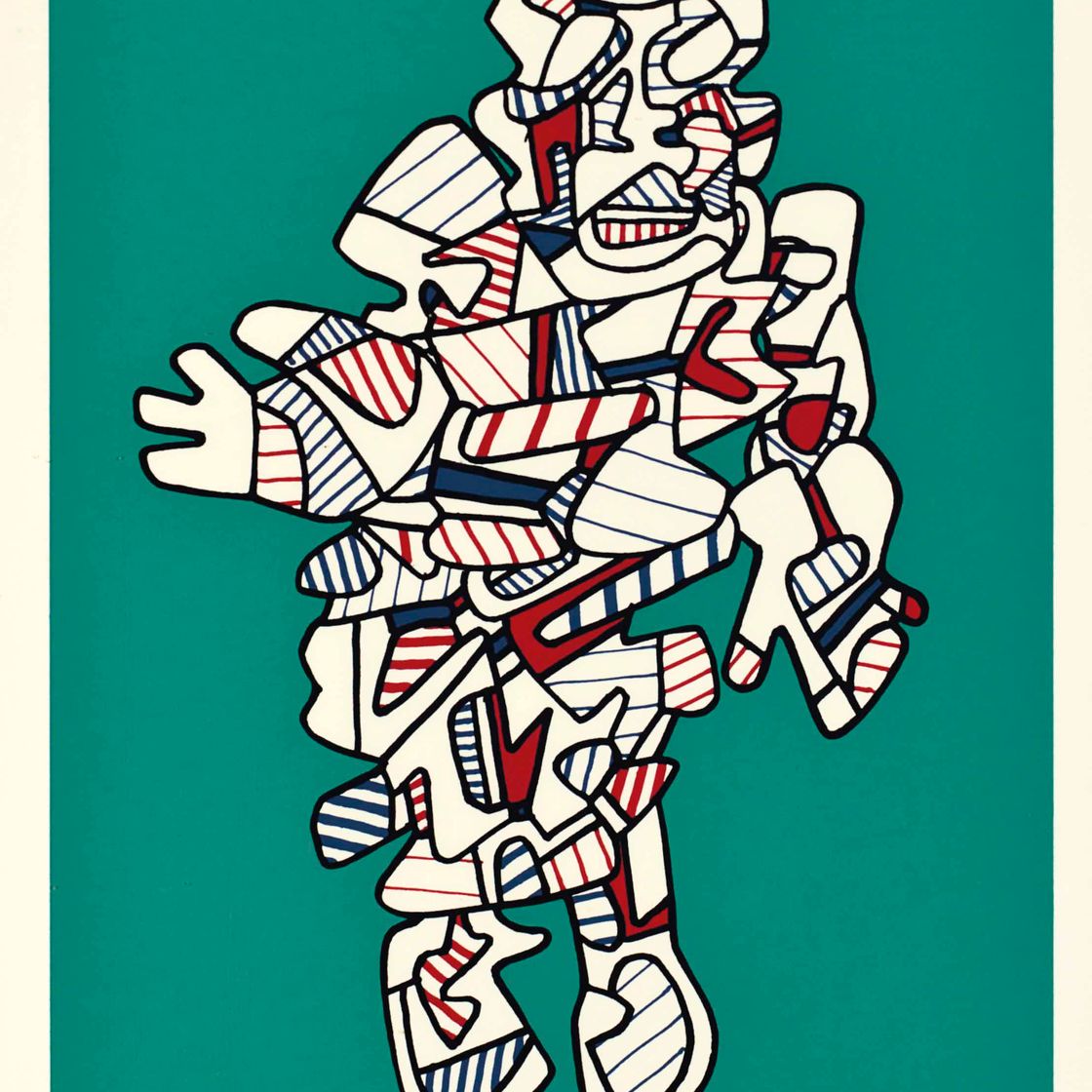 Jean Dubuffet — Протестующий, от присутствия беглецов