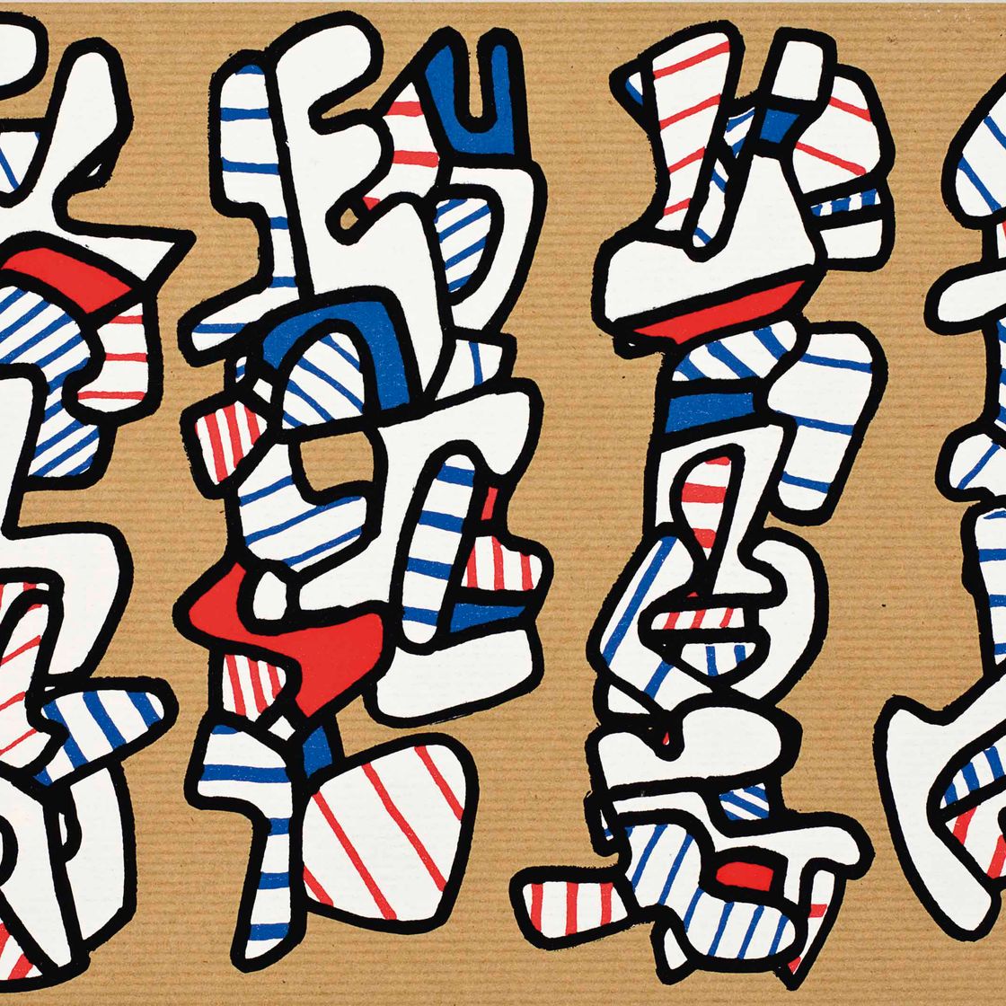 Jean Dubuffet — "Ботте а-Ник", Альберт Скира, Женева, 1973