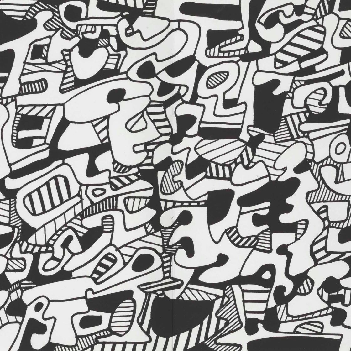 Jean Dubuffet — Праздничный парад в честь Шарля Эстьена