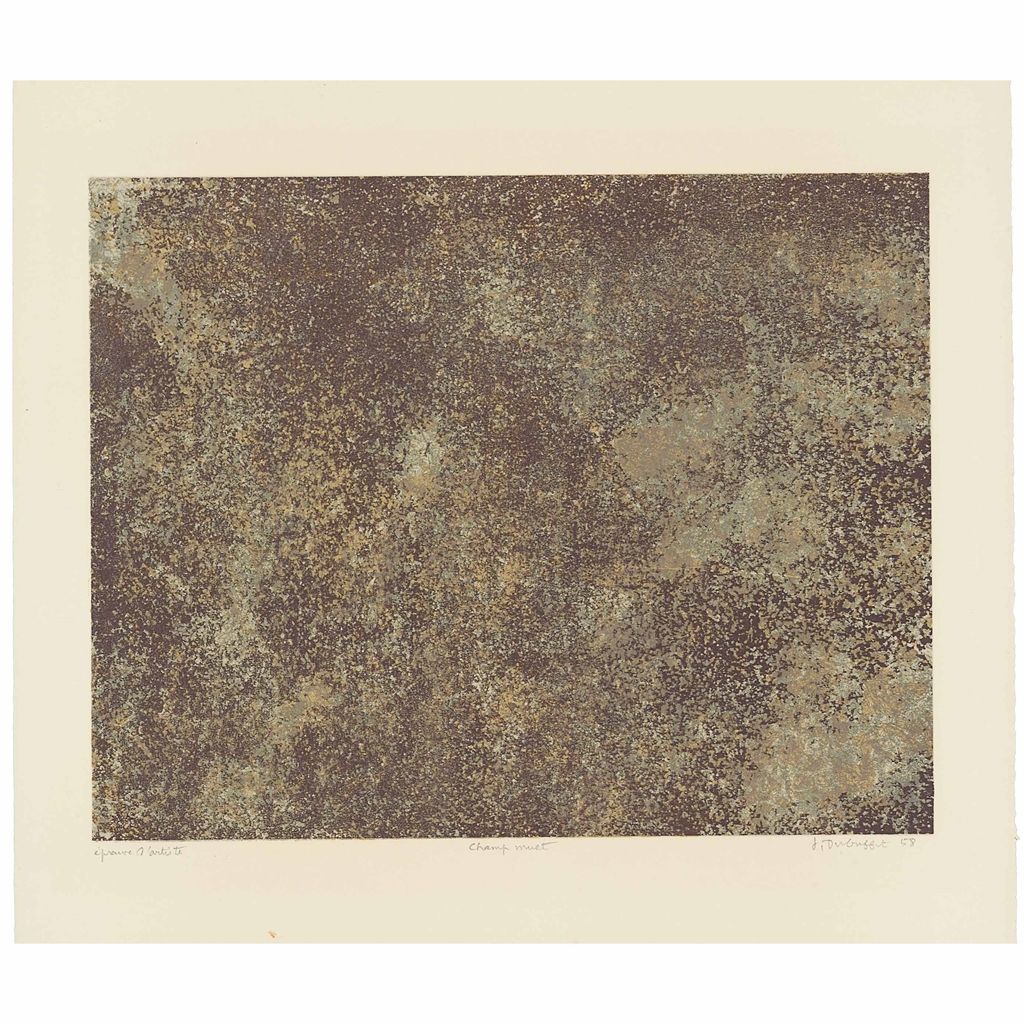 Jean Dubuffet — Чемпион Муэт, из-за очков