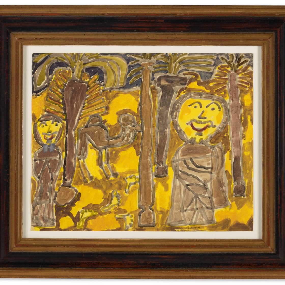 Jean Dubuffet — Арабески, пальмиры, шамо, изображение 2