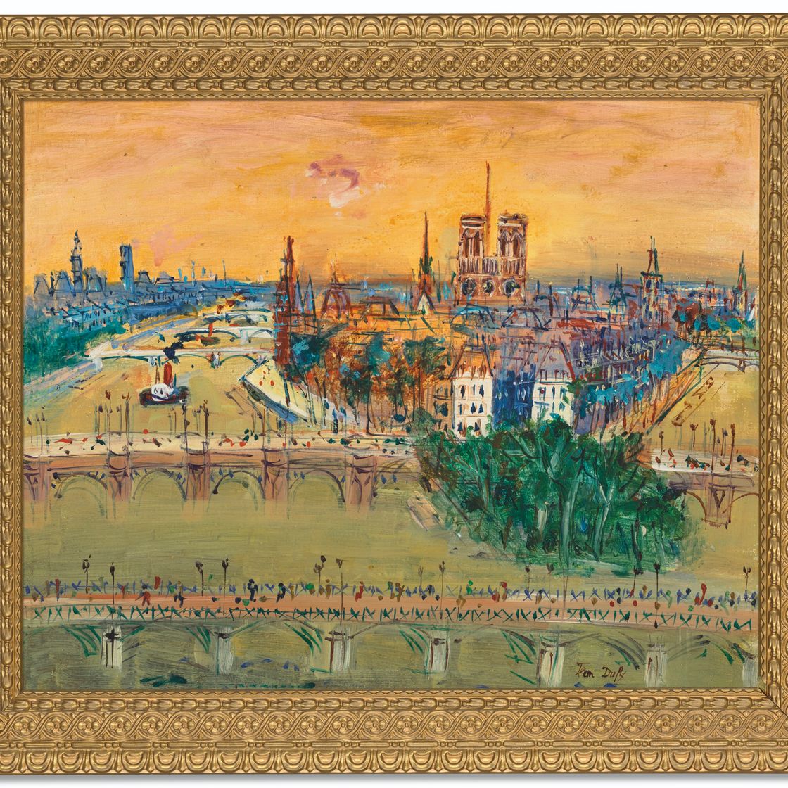 Jean Dufy — Иль-де-ла-Сите, изображение 2