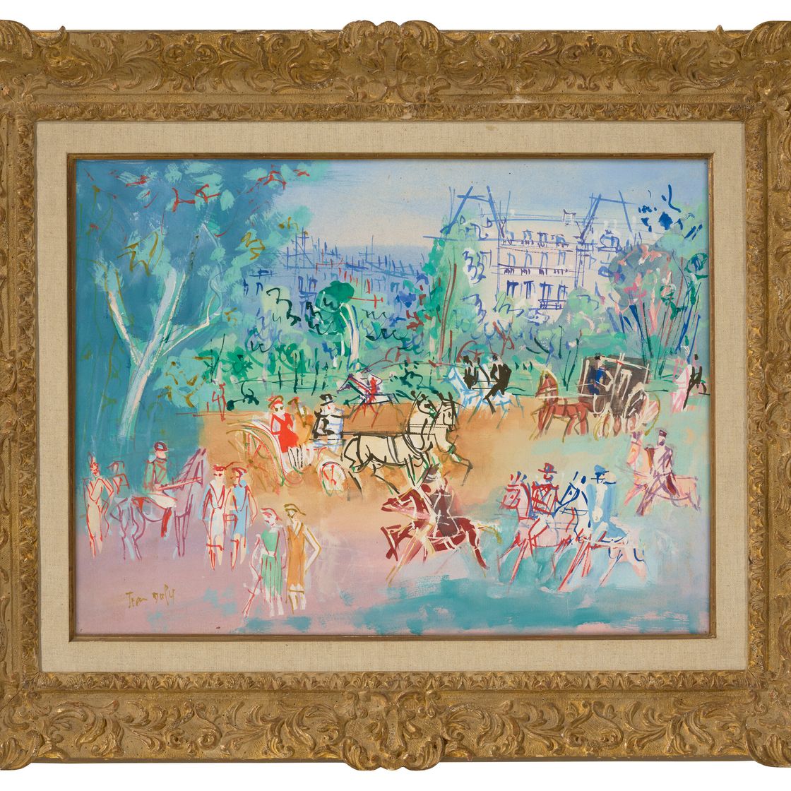 Jean Dufy — Набережная пре-дю-буа-де-Булонь, изображение 2