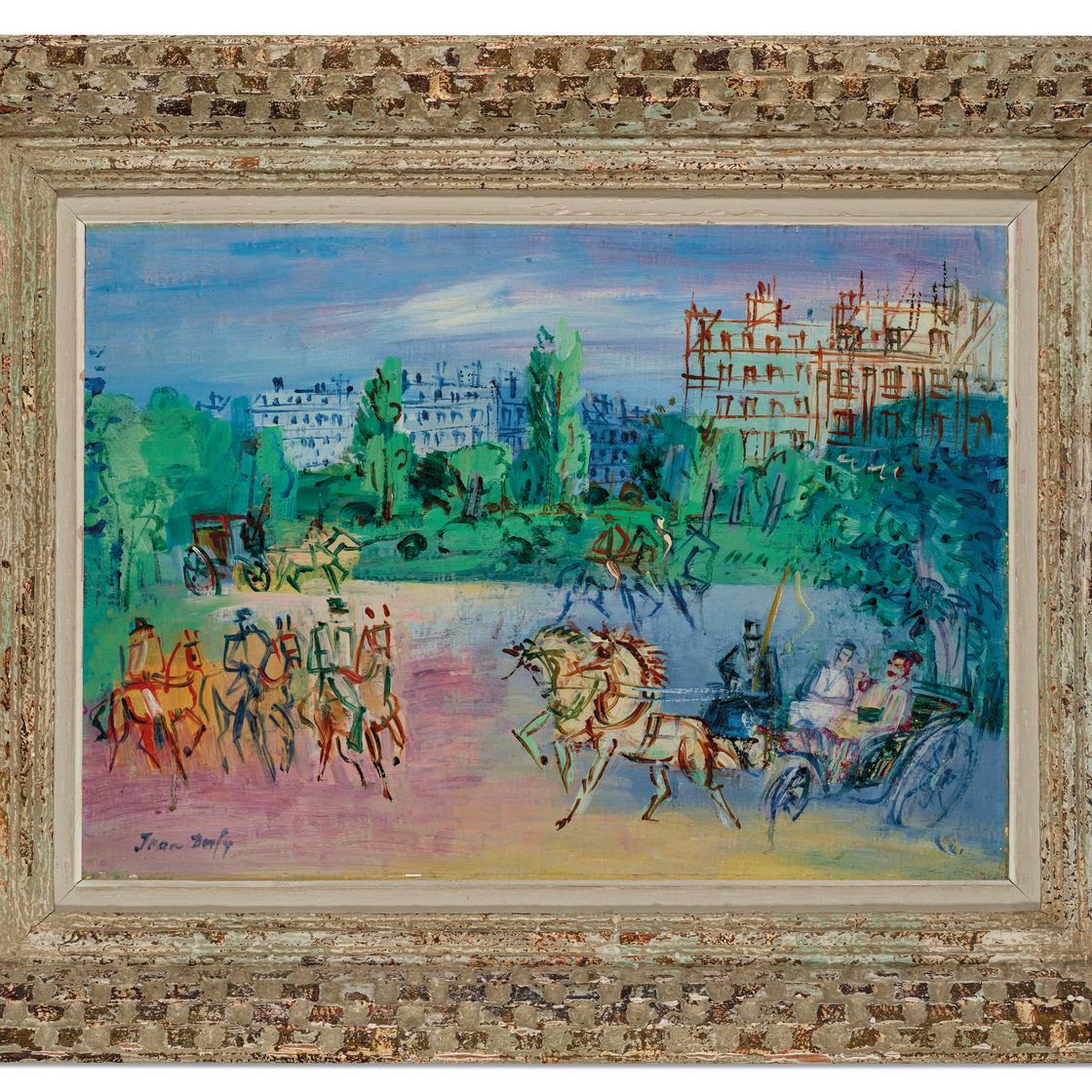Jean Dufy — Авеню Булонский лес, изображение 3