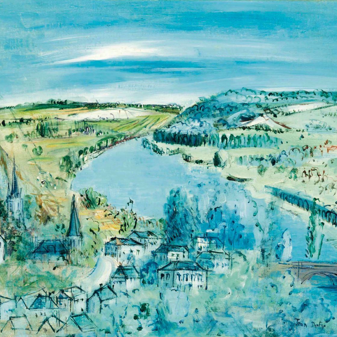 Jean Dufy — Ла-Буйе (Сена-Приморье)