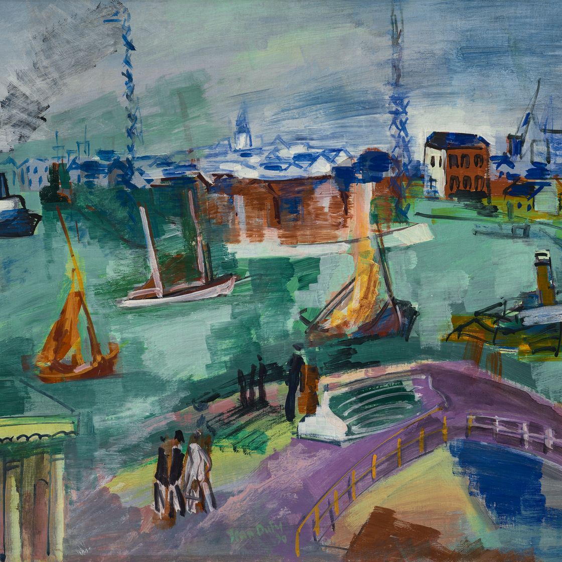 Jean Dufy — Порт-дю-Гавр, изображение 1